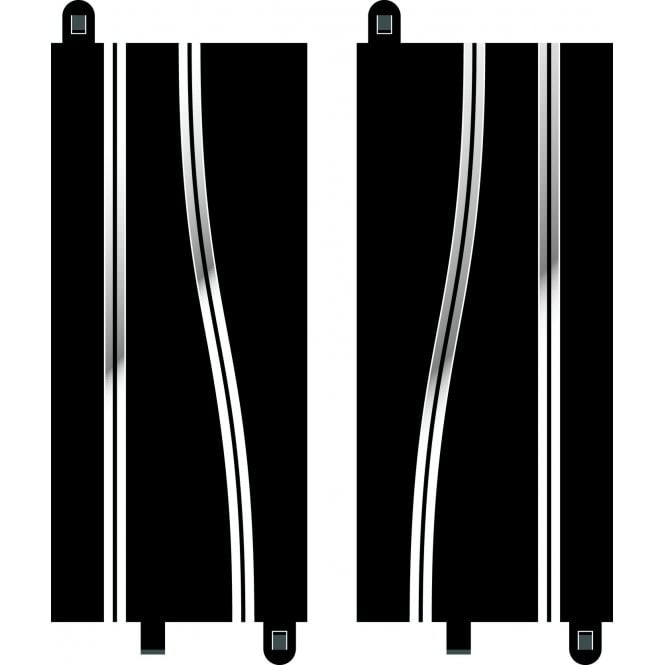 Scalextric Side Swipe Straights x 2