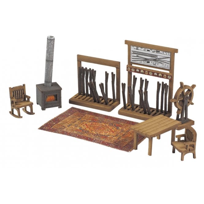 Metcalfe OO Signal Box Interior - OO Scale