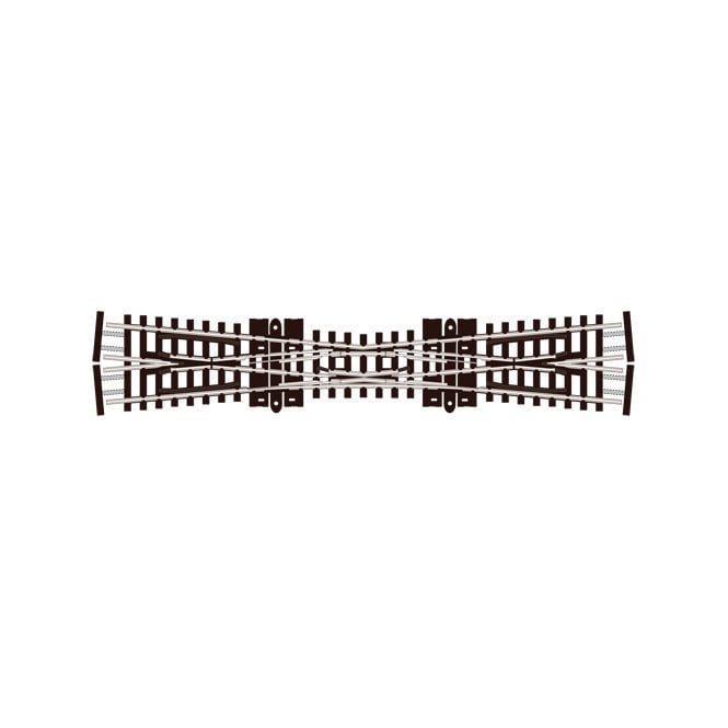 Peco Single Slip (10 angle) - Code 55 - Insulfrog