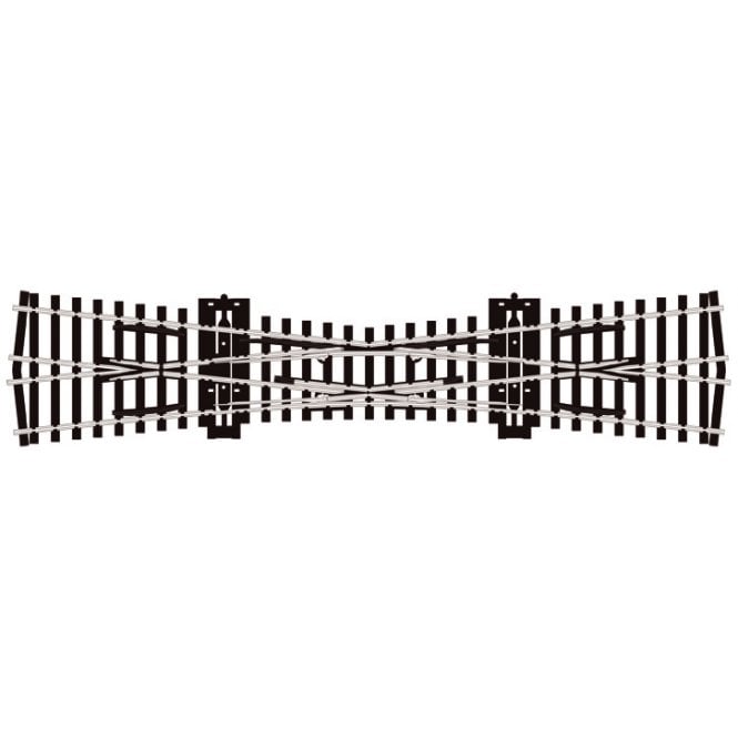 Peco Single slip (12° angle) - Code 75 - Electrofrog