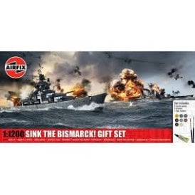 Sink The Bismarck Gift Set (7 ships) (1:1200)