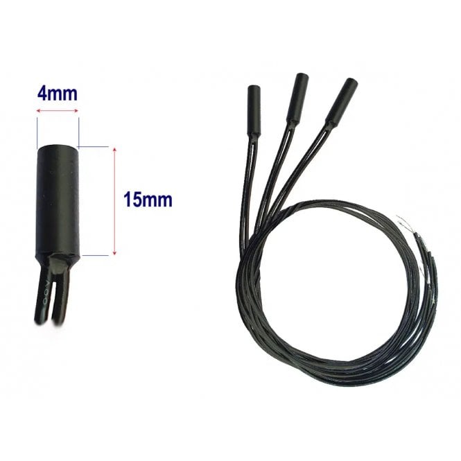 DCC Concepts Slim Vertical Mounted Magnetic Sensors (3-pack)