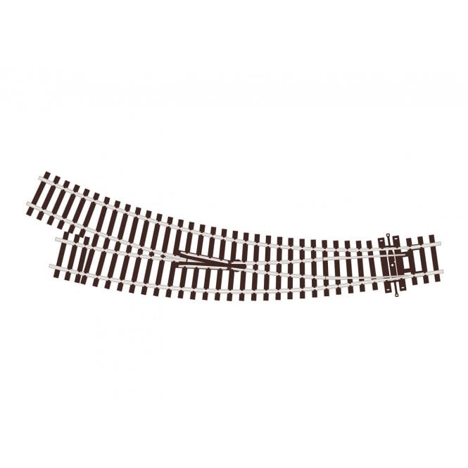 Peco Small Radius Curved Turnout Right Hand Code 100 Unifrog