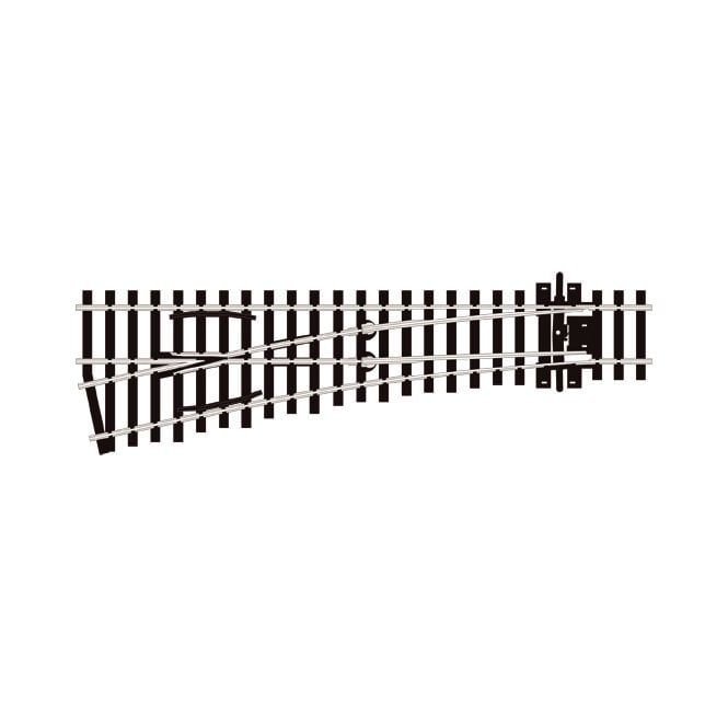 Peco Small Radius Left Hand - Code 75 - Electrofrog
