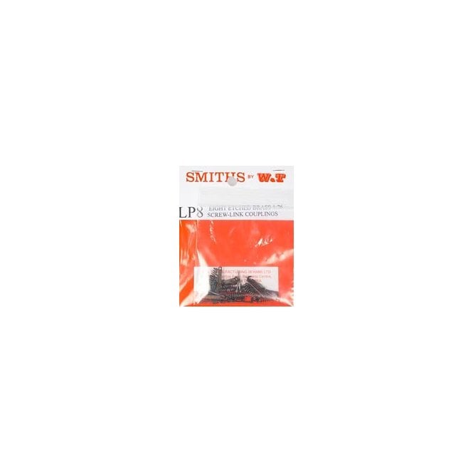W&T/Smiths Smiths Screw Link Couplings Kit Brass/Steel (8)