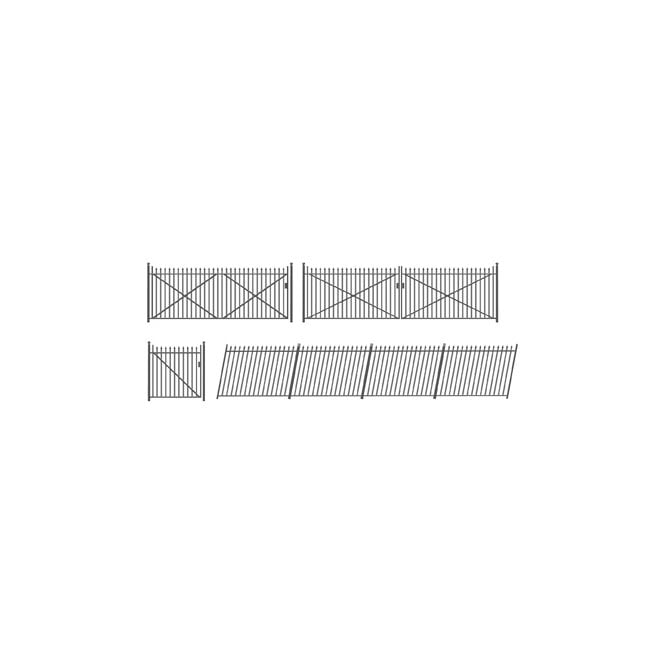 Ratio Spear Fencing (gates & ramps)