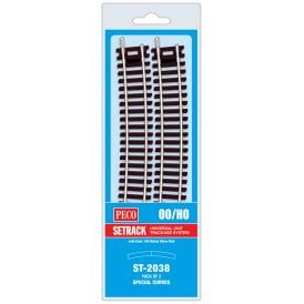 Special Curve (for use with Y turnout ST247) (Pack of 2)