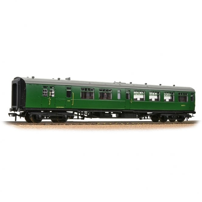 Bachmann SR Bulleid Brake Third Semi-Open 10'' Vents BR (SR) Green (OO)