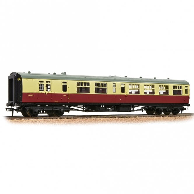 Bachmann SR Bulleid Brake Third Semi-Open 15'' Vents BR Crimson & Cream