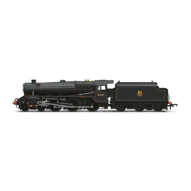 Hornby Stanier 5MT 'Black 5' 45055 BR Lined Black (Early)