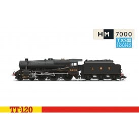 Stanier 5MT 'Black 5' 5408 LMS Lined Black (Sound Fitted) (TT)