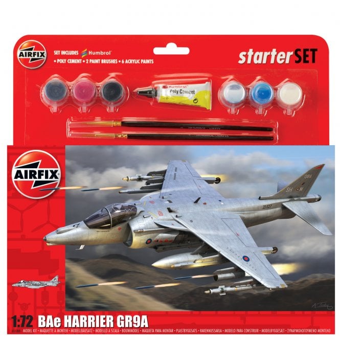 Airfix Starter Set: BAE Harrier GR9A (1:72)