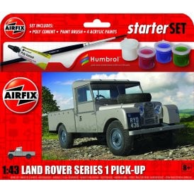 Airfix Starter Set: Land Rover Series 1 Pick-Up (1:43)