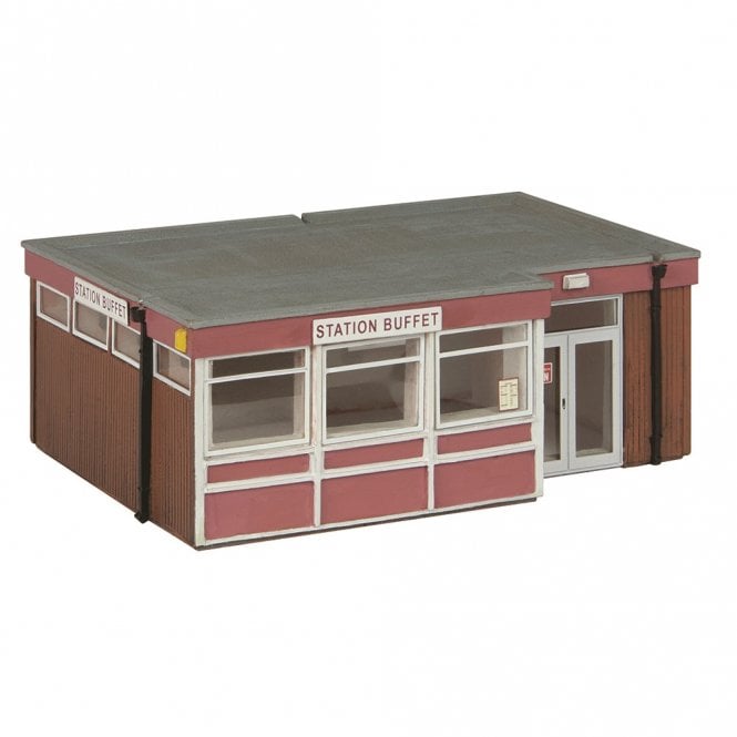Scenecraft Station Buffet Red (OO)