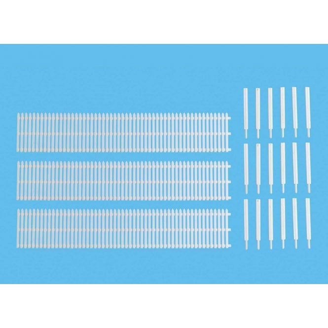 Peco Station Fencing - Picket type (O) (914mm/3ft approx)