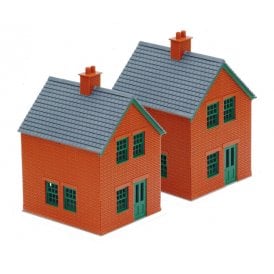 Station Houses - brick type (OO)