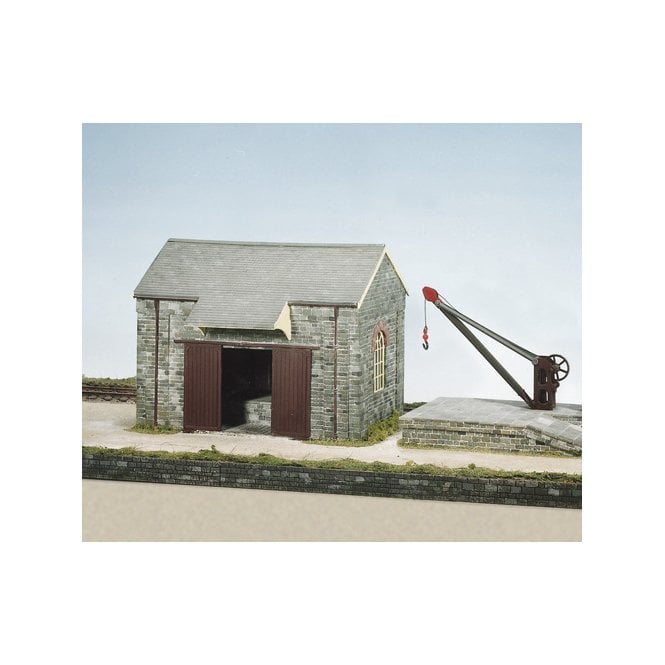 Wills Stone Goods Shed - Bank & Crane