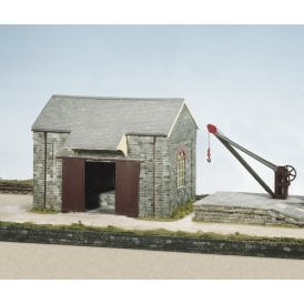 Stone Goods Shed - Bank & Crane