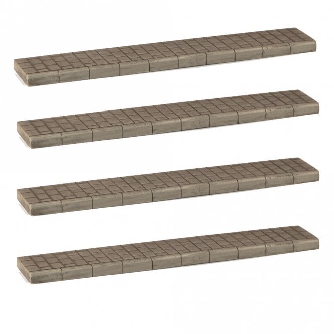 Scenecraft Straight Pavements (x4) (O)