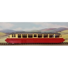 Dapol Streamlined Diesel Railcar W8W BR Carmine/Cream