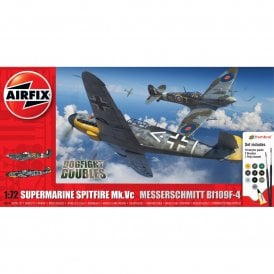Supermarine Spitfire Mk.Vc vs Bf109F-4 Dogfight Double (1:72)