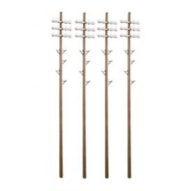 Telegraph Poles (Pack of 6) (O)