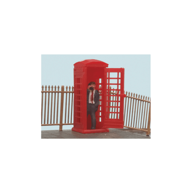Modelscene Telephone Box & Caller