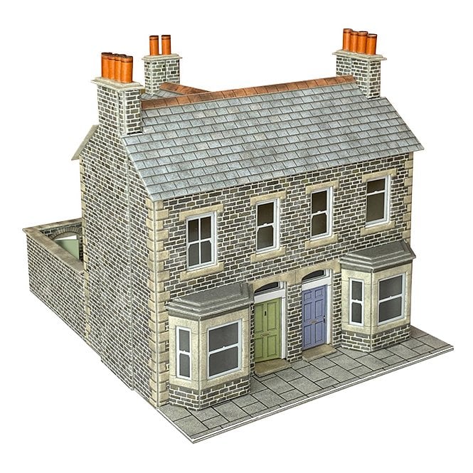 Metcalfe OO Terraced Houses - Stone - OO Scale