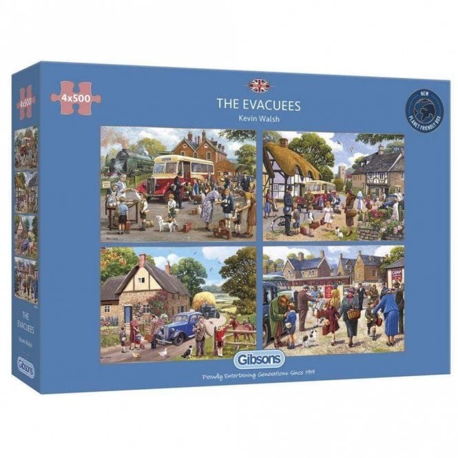 Gibsons The Evacuees (4x500pc)