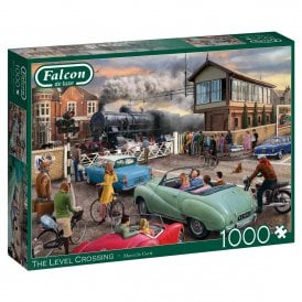 Falcon The Level Crossing 1000 piece jigsaw