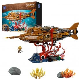 The Nautilus Steampunk Submarine - 2552 pcs