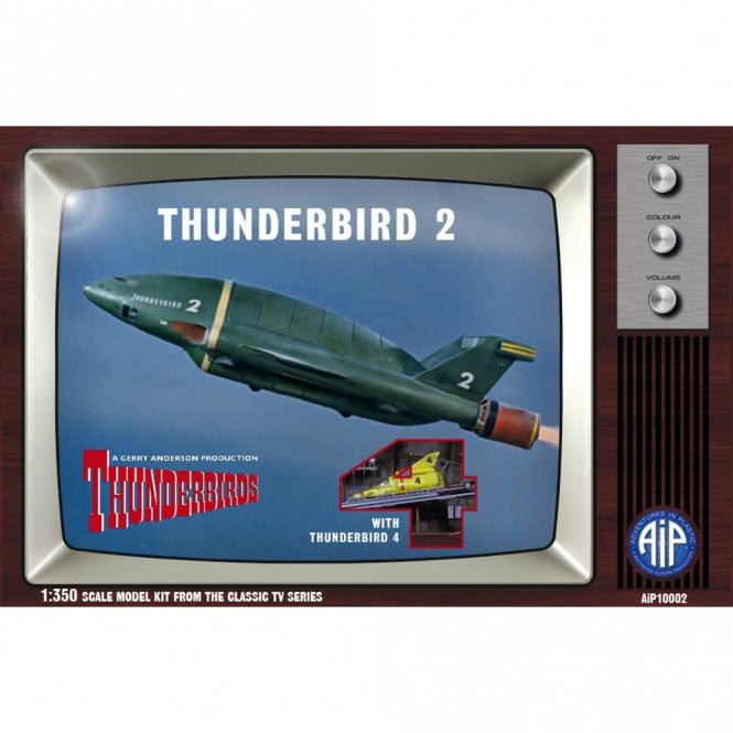 AIP Thunderbird 2 with Thunderbird 4 - 1:350 scale