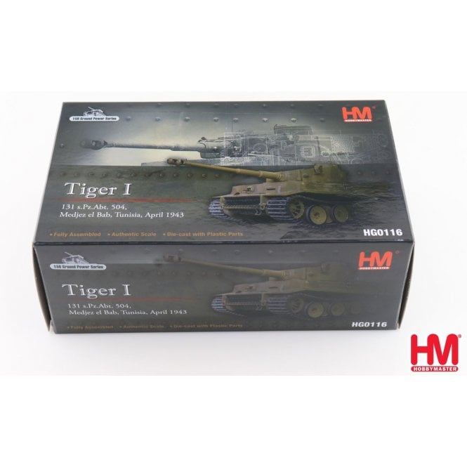 Hobby Master Tiger I 131 s.Pz.Abt.507 Medjez el Bab, Tunisia '43 (1:56)