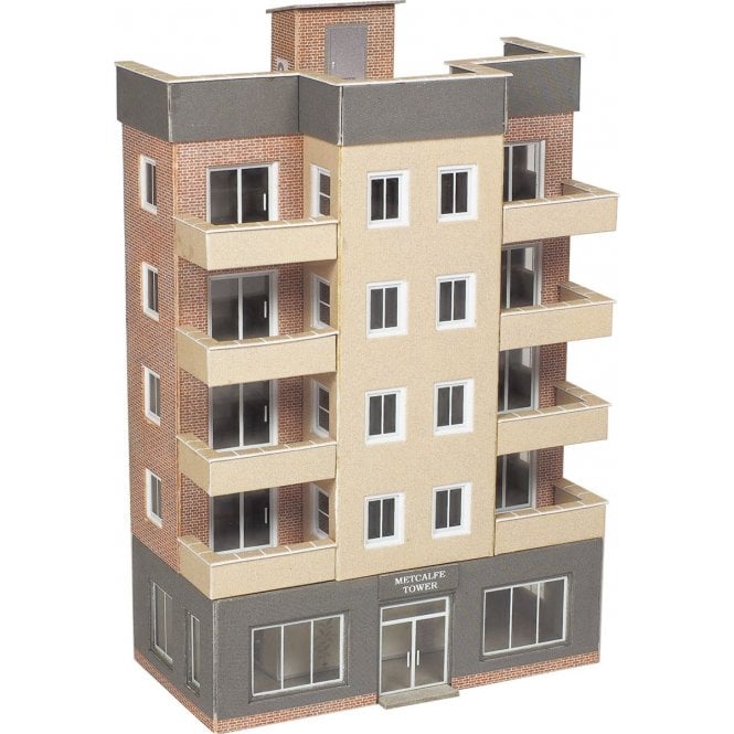 Metcalfe N Tower Block - N Scale