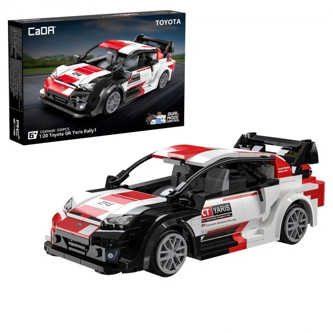 CADA Toyota GR Yaris Rally 1 Car (1:20) - 330 pcs (Radio Control)
