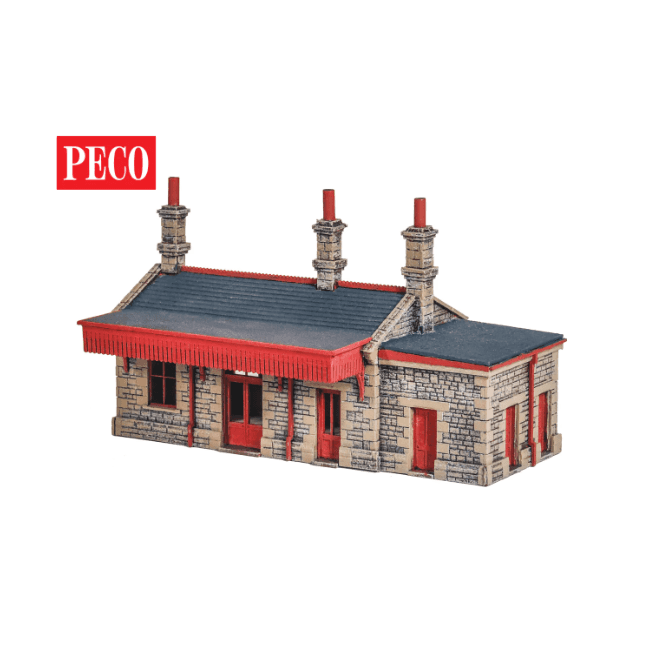 Peco TT Gauge - Country Station Kit