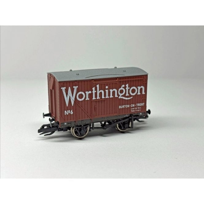 Peco TT Gauge - LMS/BR 9ft WB Van – Worthington No.6