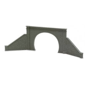 Tunnel Mouth & Walls - stone type - Double track