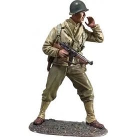 U.S. Infantry NCO Shouting with Thompson (1:30)