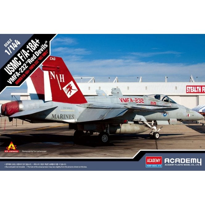 Academy USMC F/A-18A+ VMFA-232 'Red Devils' (1:144)