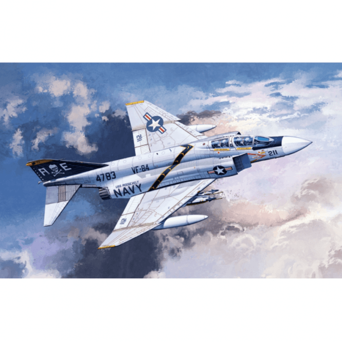 Academy USN F-4J Phantom VF-84 'Jolly Rogers' (1:48)