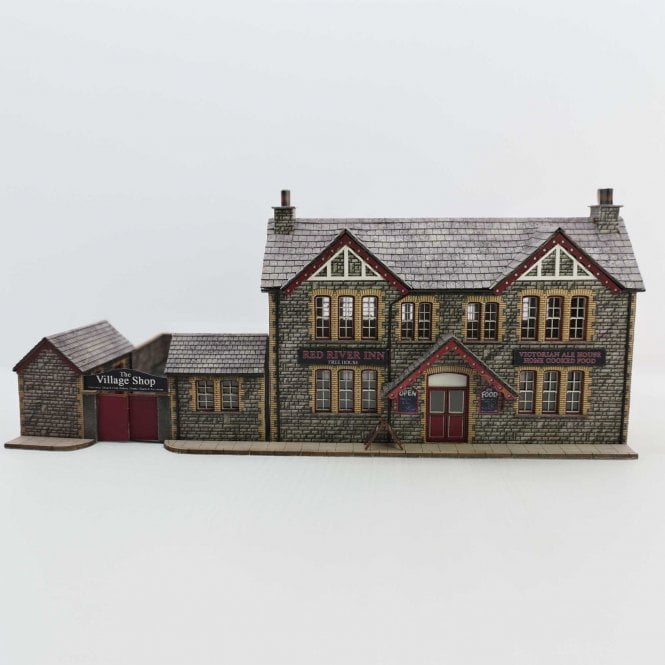 Scale Model Scenery Victorian Ale House/Country Pub – Laser-cut kit (OO)