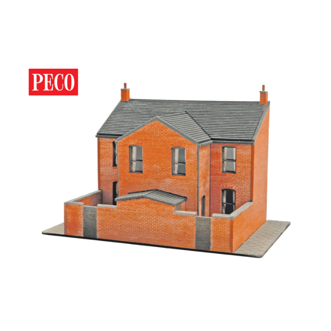 Peco Victorian House Backs Kit (N)