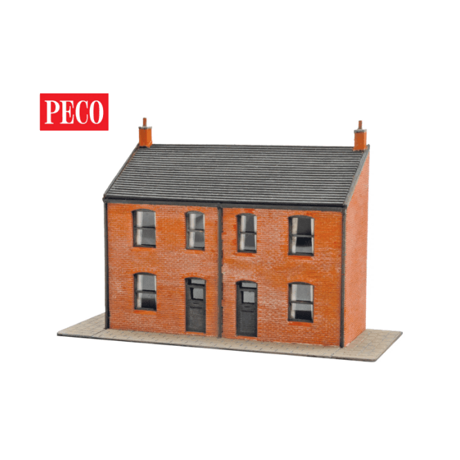 Peco Victorian House Fronts Kit (N)