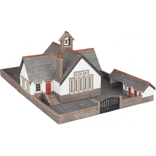 Metcalfe N Village School (Midi Kit) - N Scale