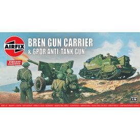 Vintage Classics: Bren Gun Carrier & 6PDR Anti-Tank Gun (1:76)