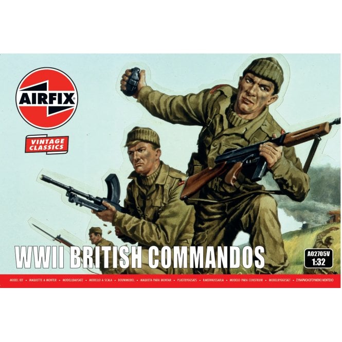 Airfix Vintage Classics: British Commandos (1:32)