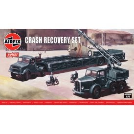 Vintage Classics: Crash Recovery Set (Queen Mary + Crane)(1:76)