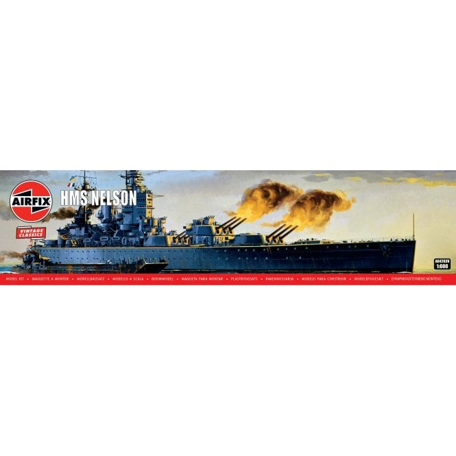 Airfix Vintage Classics: HMS Nelson battleship (1:600)
