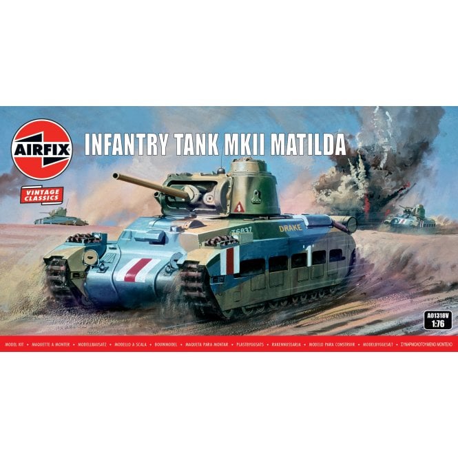 Airfix Vintage Classics: Matilda II (1:76)